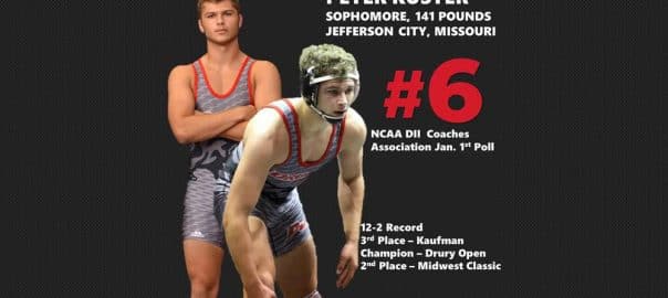 Jefferson City grad, Peter Kuster, Ranked #6 in nation at Drury University