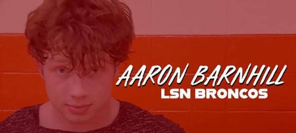 Lee’s Summit North 195-pounder Aaron Barnhill