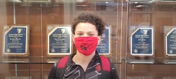 Van Horn’s 113-pounder Darius Paige