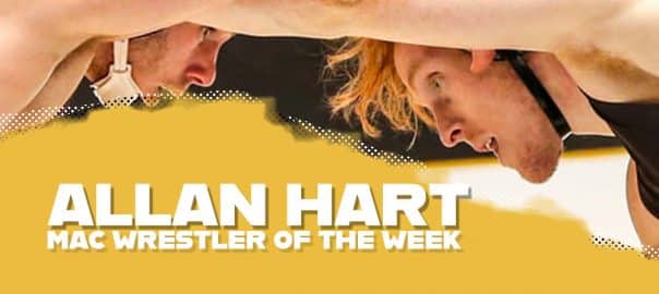 Mizzou Wrestling’s Hart Named MAC Wrestler of the Week