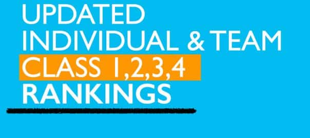 Class 1-4 Rankings Update