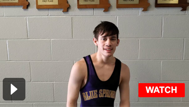 Interview: Blue Springs 106-pounder Aleksei Wojtkiewicz