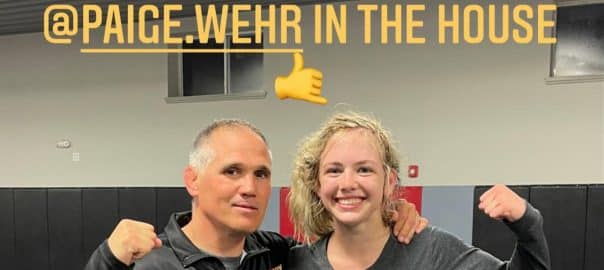 Undefeated Paige Wehr starts off-season training