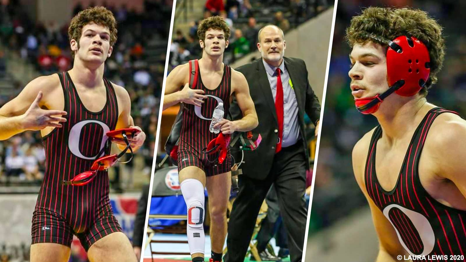 Odessa senior Gavin Gross finished his high school wrestling career with a flourish.