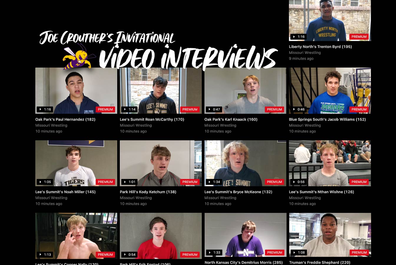 Chrisman-Winnetonka-Grandview Interviews