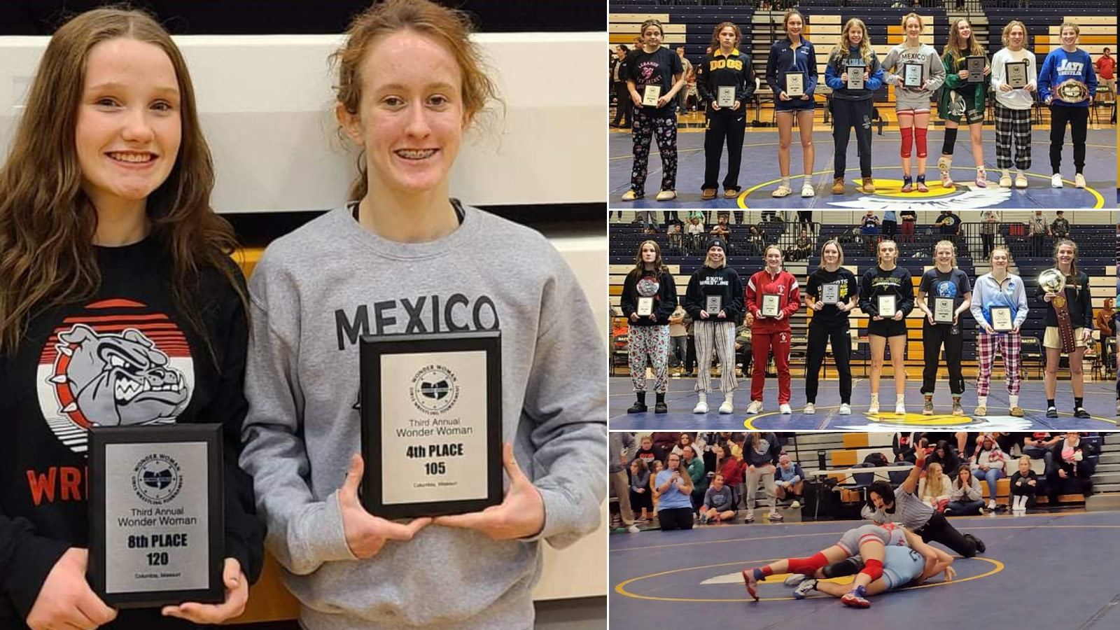 Mexico Lady Bulldogs Finish Strong at Wonder Woman to “End the Year”