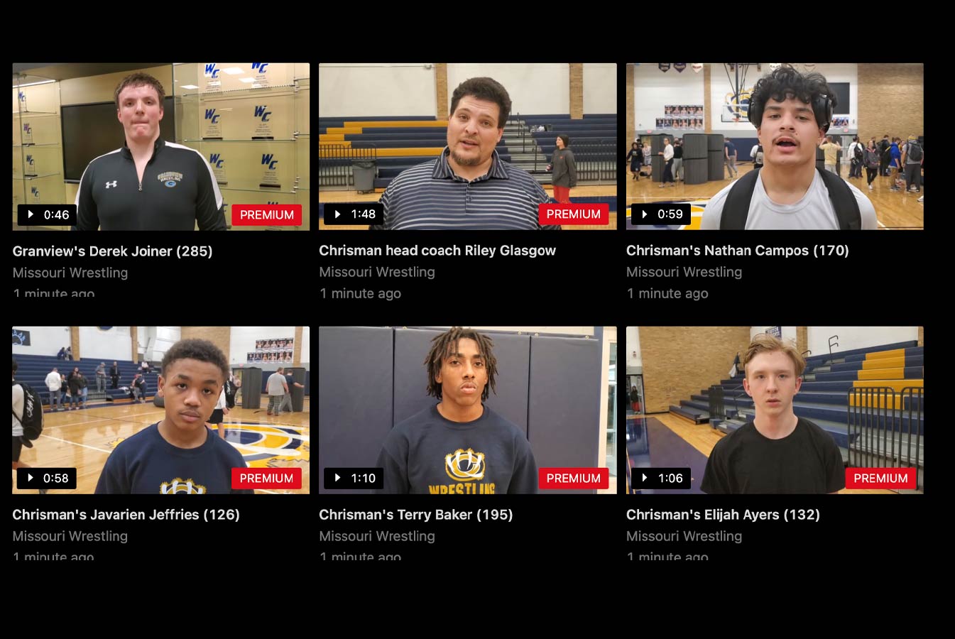 Chrisman-Winnetonka-Grandview Interviews