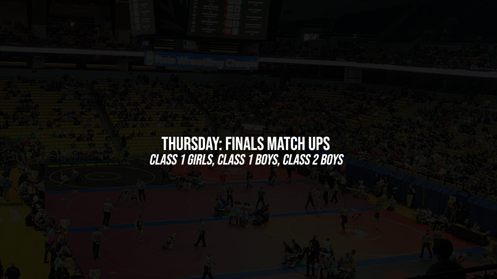 Thursday Night Finals: Class 1 Girls, Class 1 Boys, Class 2 Boys