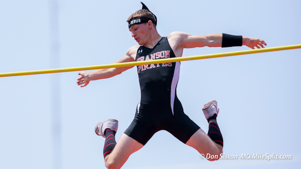 Branson’s Kyshin Isringhausen adds state pole vault championship to his 4x state wrestling medals
