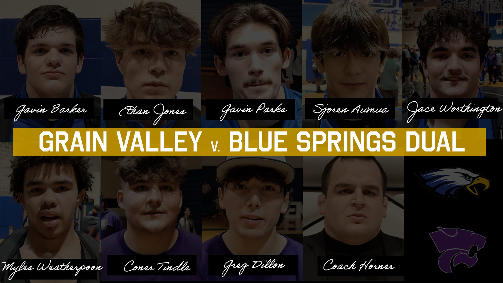 Emotional Wins and Impressive Pins: Grain Valley’s Senior Night Success