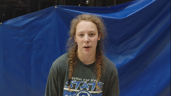 Interview: Ashley Slade, St. Joseph Central (135), Western Missouri Girls Wrestling Tournament