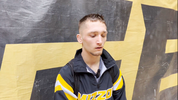 Connor Brown (Mizzou) after Iowa State Dual