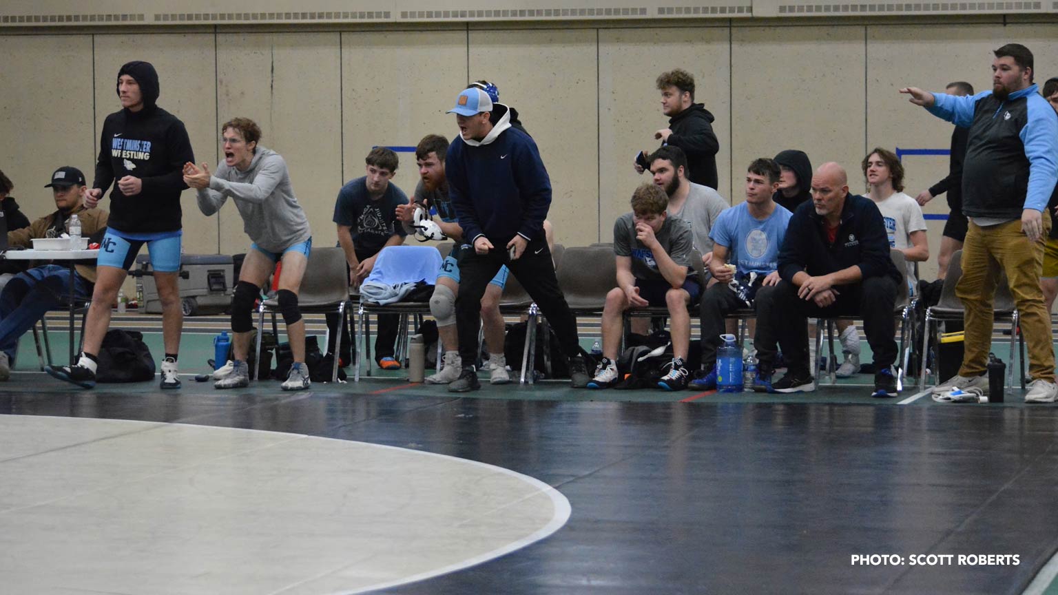 Westminster at Prairie Wolf Duals, End Semester on a Positive Note