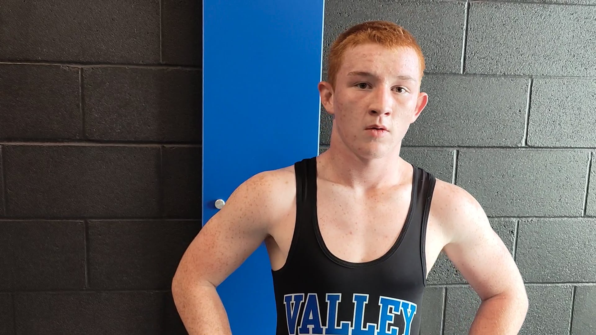 Grain Valley Invitational: Brodie Davis, Grain Valley (165)