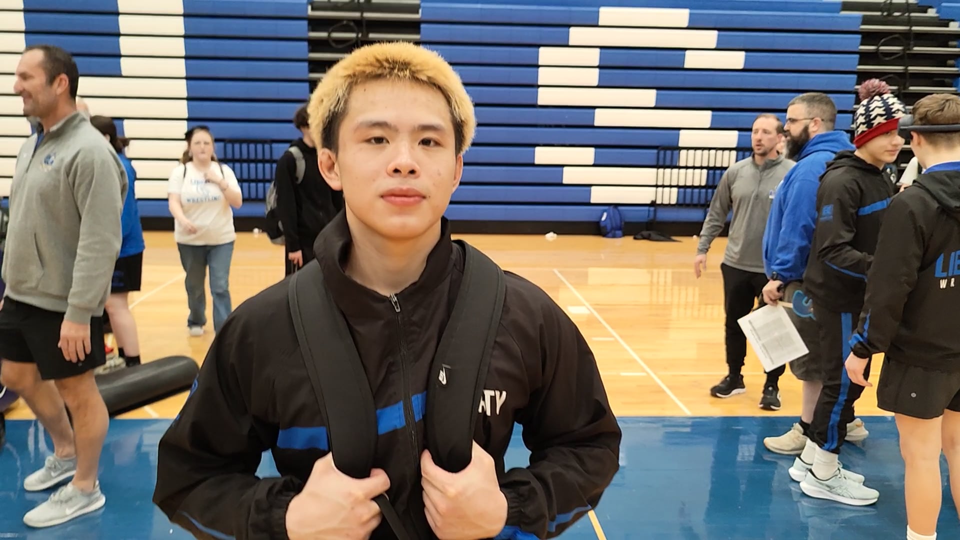 Kody Bui, Liberty (150): Liberty vs. Liberty North Dual
