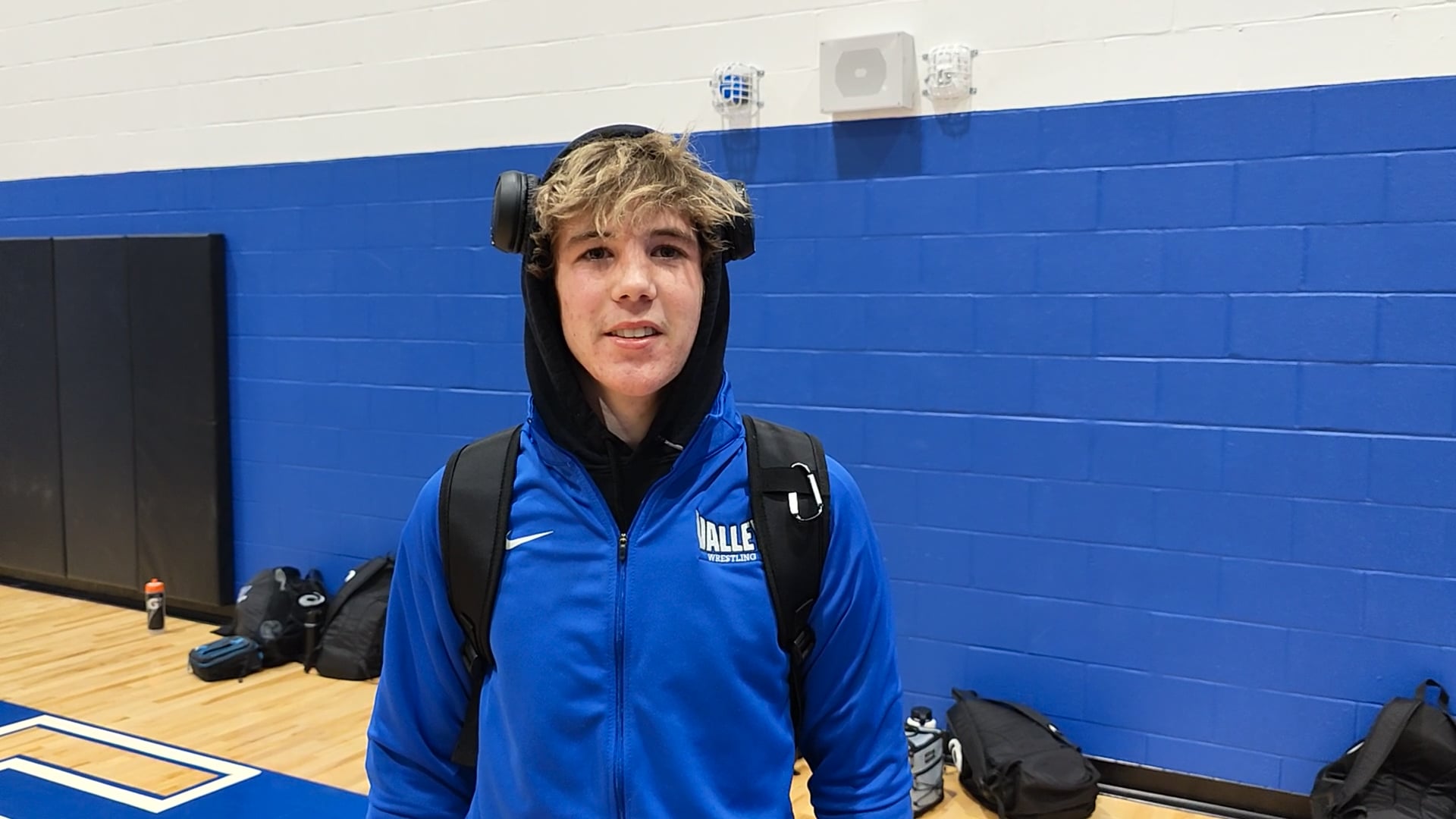 Kobe Hughes, Grain Valley (144): Grain Valley-Belton dual