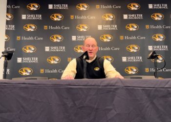 Head Coach, Brian Smith, after the Mizzou/West Virginia dual