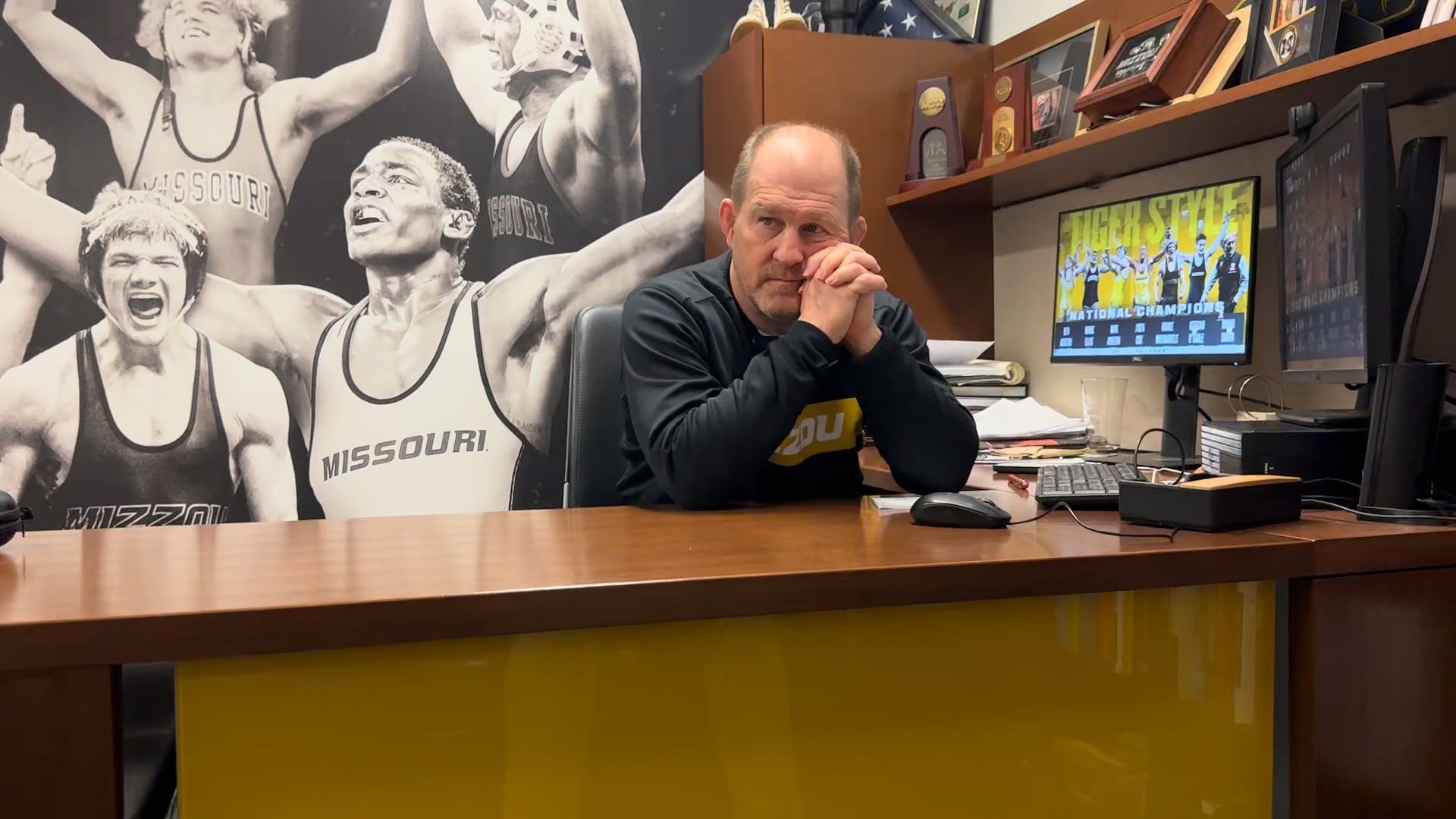 Brian Smith, Mizzou Head Coach – Headed into Iowa State Dual