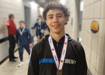 Devon Harrison, Liberty (132) : MSHSAA State Championships – Saturday