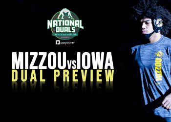 National Duals Preview: #17 Mizzou (3-0) vs #2 Iowa (1-0)