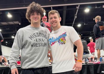 Carter Brown Goes a Perfect 19-0 as Missouri Lands Four on Freestyle All-Tournament Team