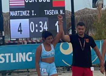 Lebanon’s Illyan Martinez heading to Azerbaijan for beach wrestling worlds