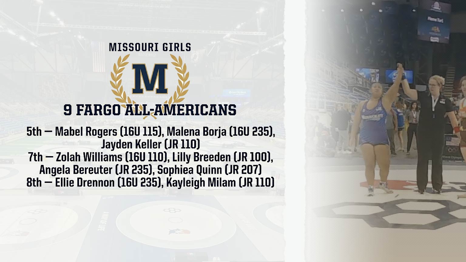 Nine All-Americans and an All-Missouri Quarterfinal: Missouri’s Girls at Fargo