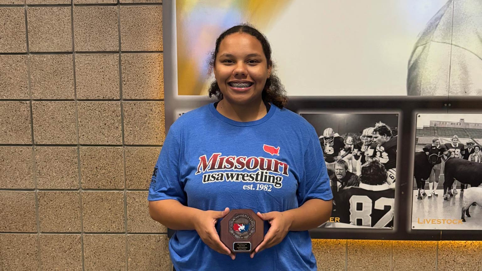 Basketball Star or Wrestling Phenom? Wentzville Holt’s Bereuter Proves She’s Both at Fargo Nationals
